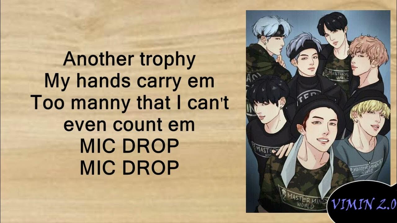 BTS MIC Drop (Steve Aoki Remix) Easy Lyrics Bangla pronunciation