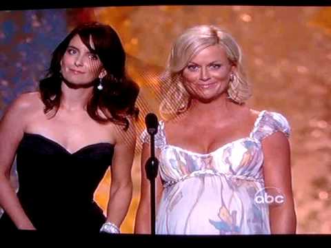 Amy Poehler and Tina Fey Present at Emmy Awards 2008