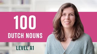 100 Essential Dutch Nouns for Beginners (A1 Level Vocabulary) screenshot 4
