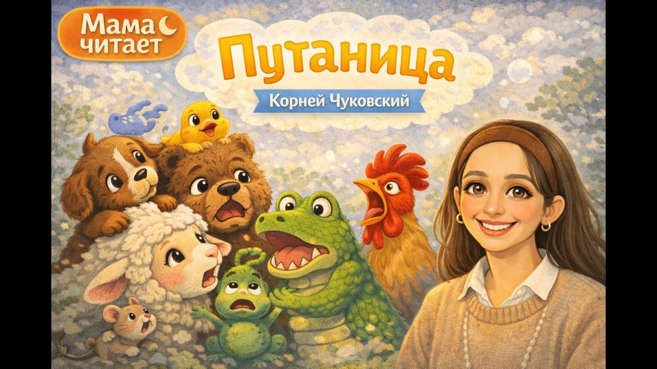 Путаница — Корней Чуковский | Веселая сказка для детей | Мама читает 📚