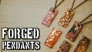 Forging a Necklace Pendant (Forging with Jess)