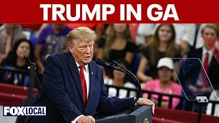 🔴 LIVE: Donald Trump holds rally in Georgia