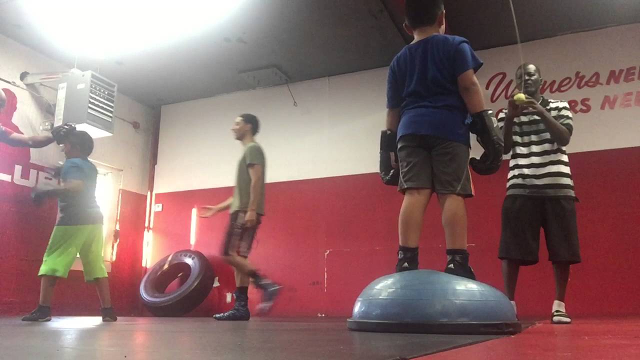 Pad Work and sprints Jersey Boy Boxing Club YouTube