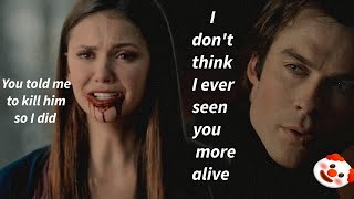 Elena having misconception about Stefan not treating her well for 6 minutes straight