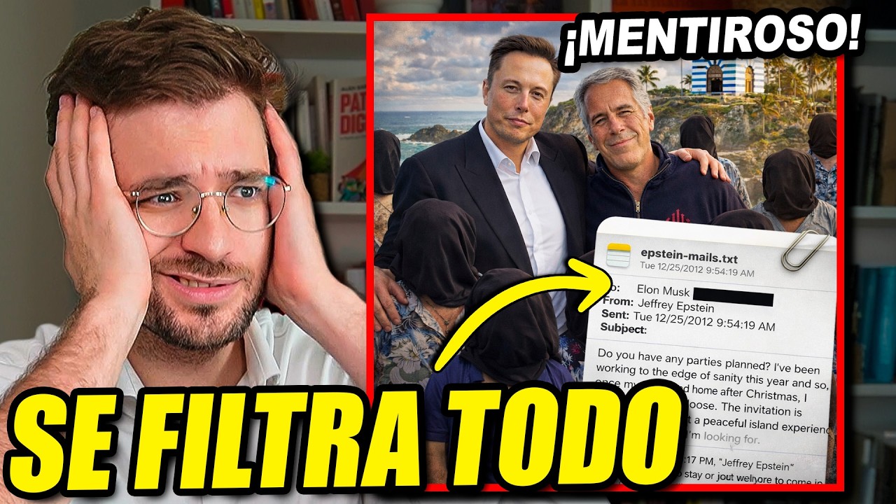ELON MUSK ESTÁ ACABADO DESPUÉS DE ESTO. APARECE EN LOS ARCHIVOS EPSTEIN.