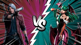Dante VS Morrigan Sprite Animation