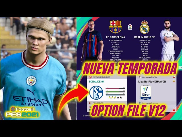 PES 2013 PS2 Option File Season 2020/2021 ~