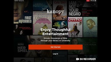 Using Kanopy to Watch Films