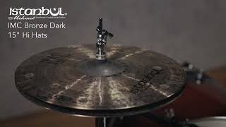 Istanbul Mehmet IMC Dark IMCD-HH15 15" HiHat « Hi-Hat-Cymbal