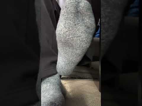 Sweaty Male Feet After 8 Hour Shift - YouTube