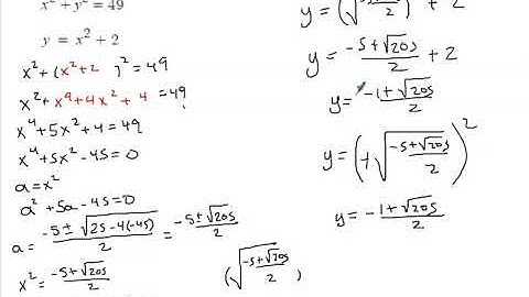 CR - 10.8 (2) - Systems of Nonlinear Equations