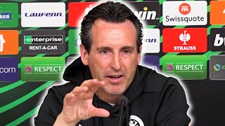 'The BIGGEST CHALLENGE we're going to face this year!' | Unai Emery | Aston Villa v Olympiacos