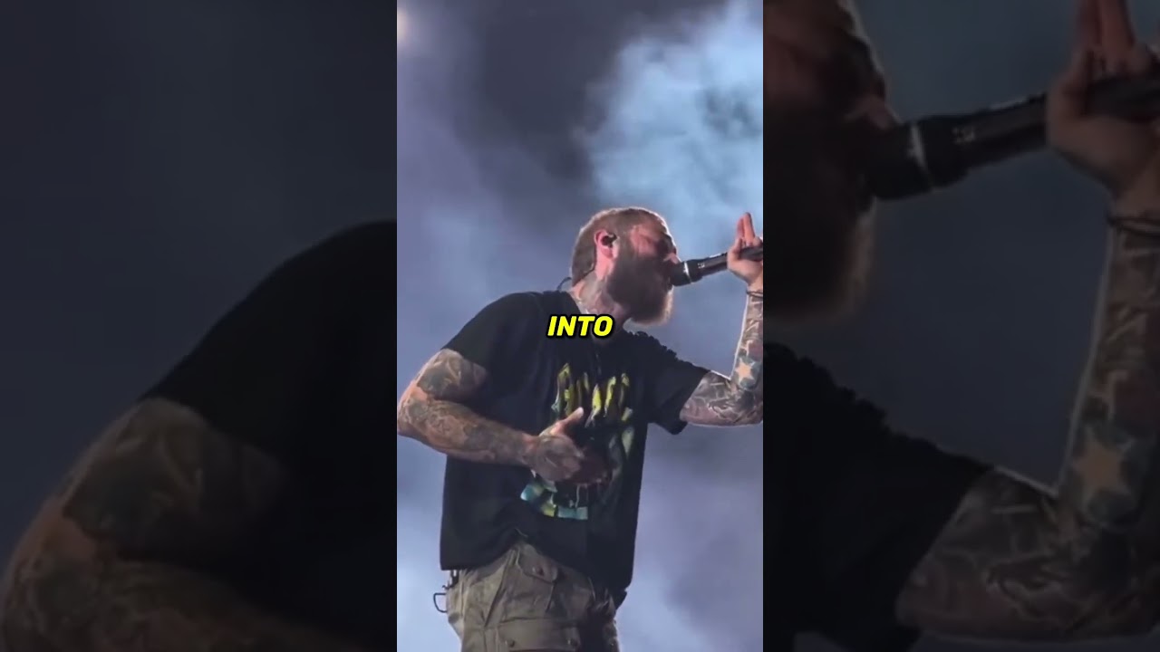 Post Malone fans are concerned after live performance
