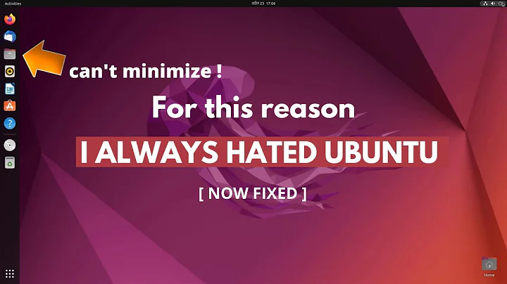 Activate Click To Minimize On UBUNTU Dock | Enable 'Minimize On Click' on UBUNTU 22.04 |  NCX Tech