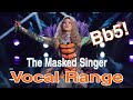 TORI KELLY | The Masked Singer Vocal Range!!