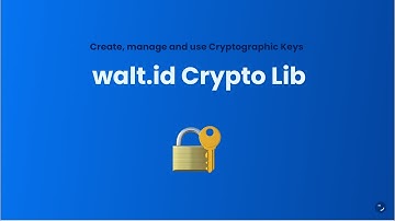 Crypto Lib Intro | walt.id