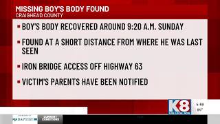 Deputies find body of juvenile after three-day water search at Iron Bridge Access