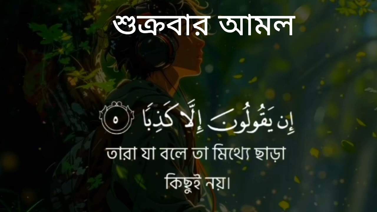 সূরা কাহাফ শুক্রবার আমল