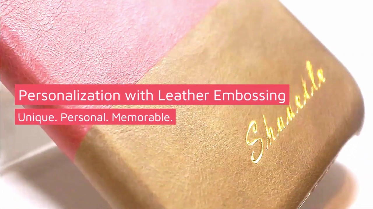 Personalized iPhone XS / X Leather Custom Phone Case | Kulör Cases