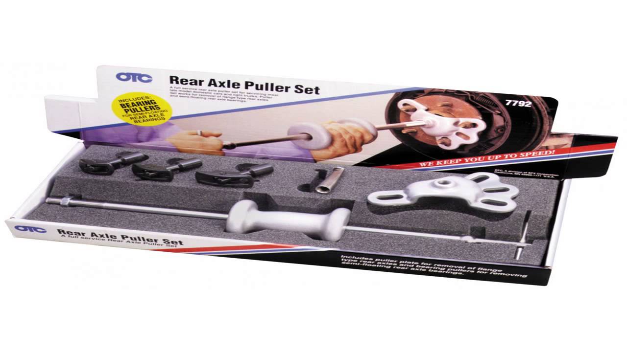 OTC 7792 Rear Axle Puller Set YouTube