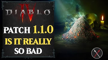 Diablo 4 Patch Notes 1.1 - Is it Really THAT BAD?