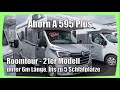 Ahorn A 595 Plus - Roomtour 21er Modell - 5,99 m - 5 Schlafplätze