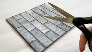 Selbstklebende 3D Tapeten Wandpaneelen Decken Paneelen