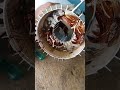 tullu motor riwanding aluminium to copper wire convert #texmo #taro #1hp #5hp #10hp #electrical#ev