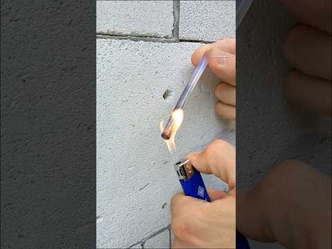 Unique Method How to Securely Fasten a Screw in an Aerated Concrete Wall #diy #tips #tricks #skills