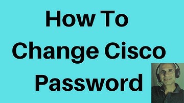 How to change password Cisco router