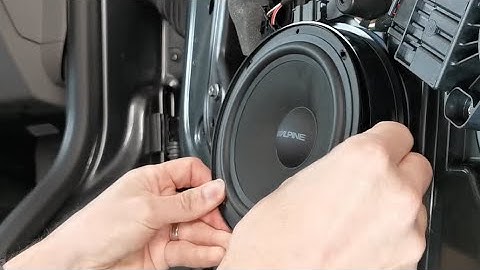 VW Bus T6.1 Lautsprecher einbauen und Klang verbessern - Alpine Adventure Audio