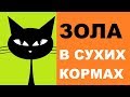 Зола в сухих кормах для кошек — что это и с чем ее едят