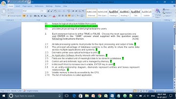 Solved  Paper July 2013 IT Tools & Business System M1-R4