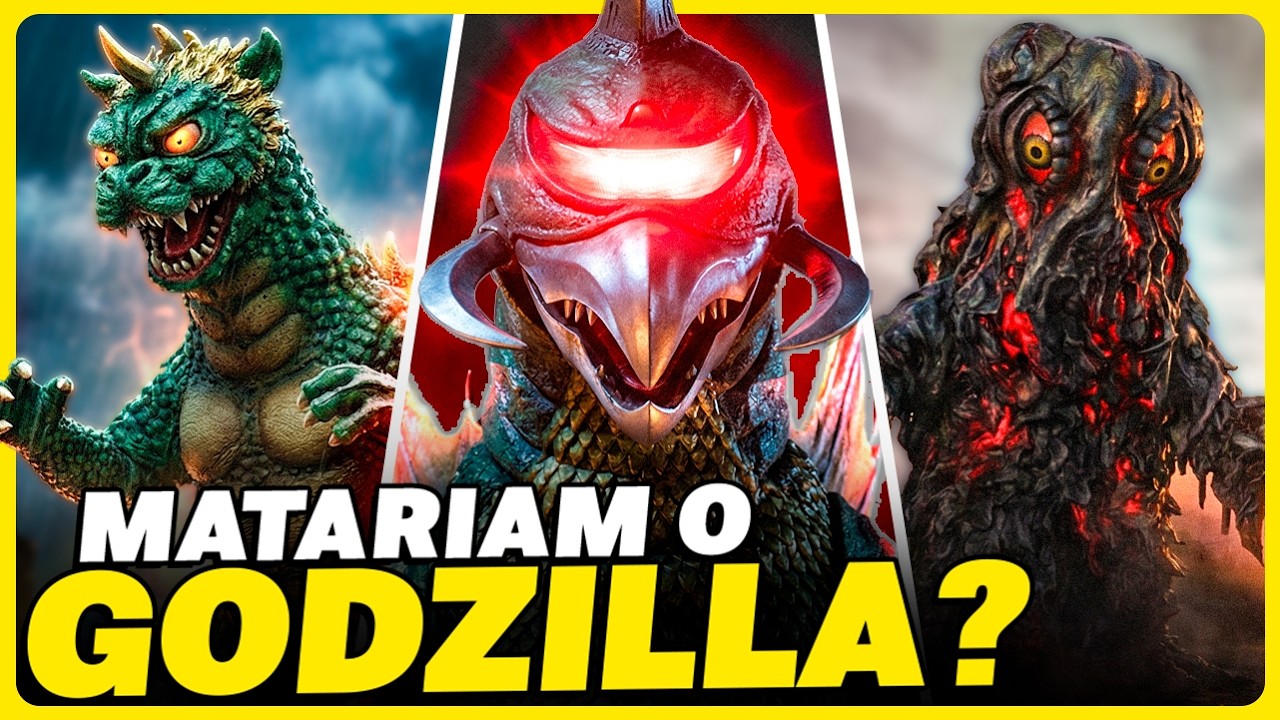 As 7 Criaturas Mais Estranhas da Era Showa! (Godzilla e Kong teriam chance?)