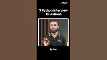Top 3 Python Interview Questions! 🐍💡