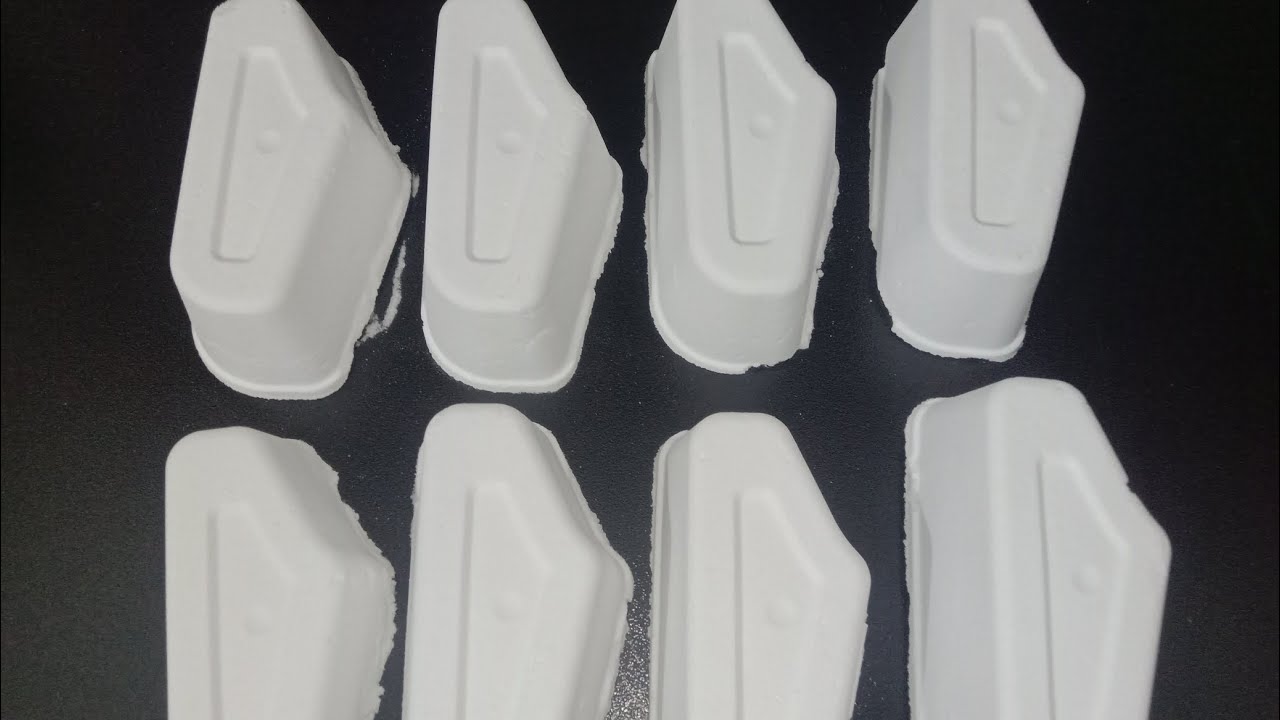 ASMR Backing soda crunchy relaxing video|| very unique shape|| 