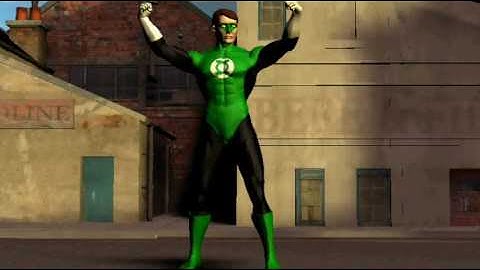 "Green Lantern" Animation-Test