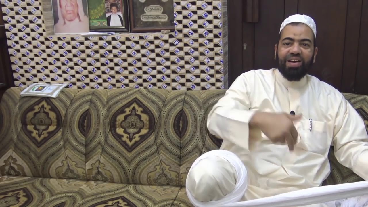 لف العمامة الشيعية بطريقة البرم..الشيخ احمد العطيش