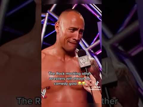 The Rock mocking