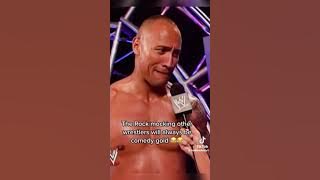 The Rock mocking WWE wrestlers