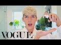 Mario Selman Reveals His Glowy Skin 42 Step Routine | Beauty Secrets | Vogue Parody