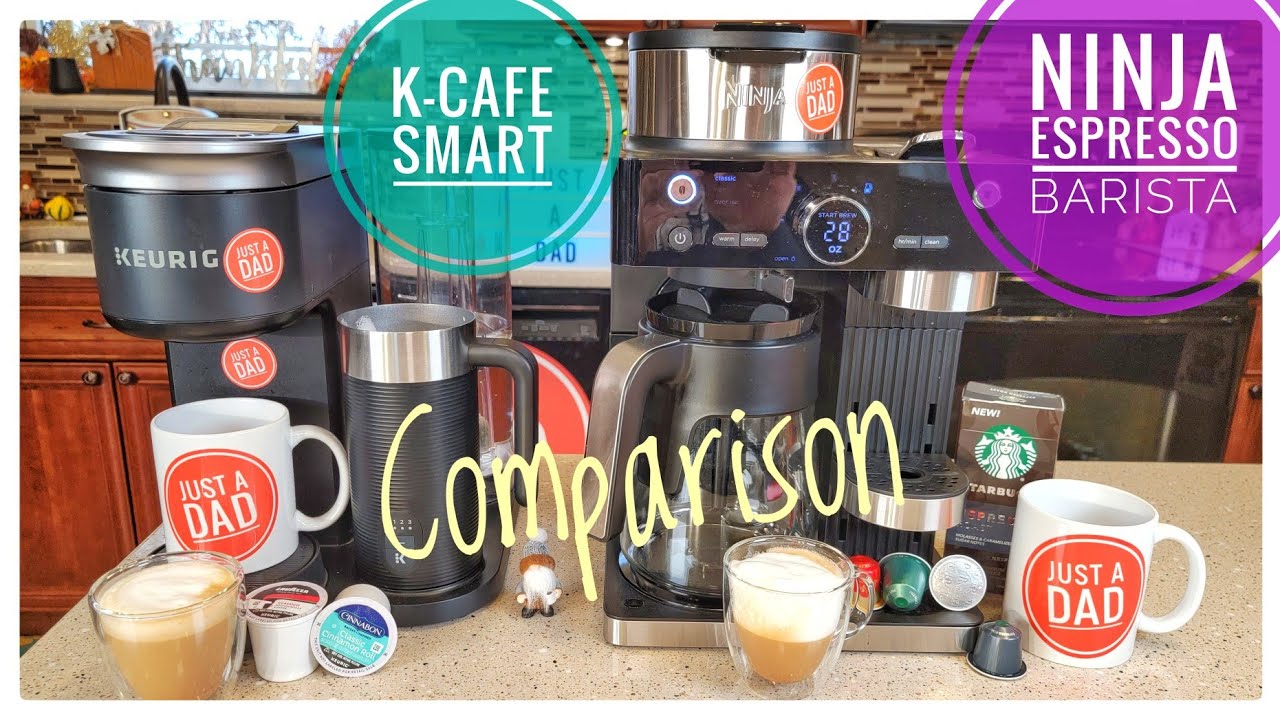 Keurig K-Cafe Smart vs Ninja Espresso & Coffee Barista System