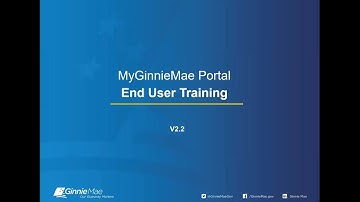 2 10 2020 MyGinnieMae End User Training