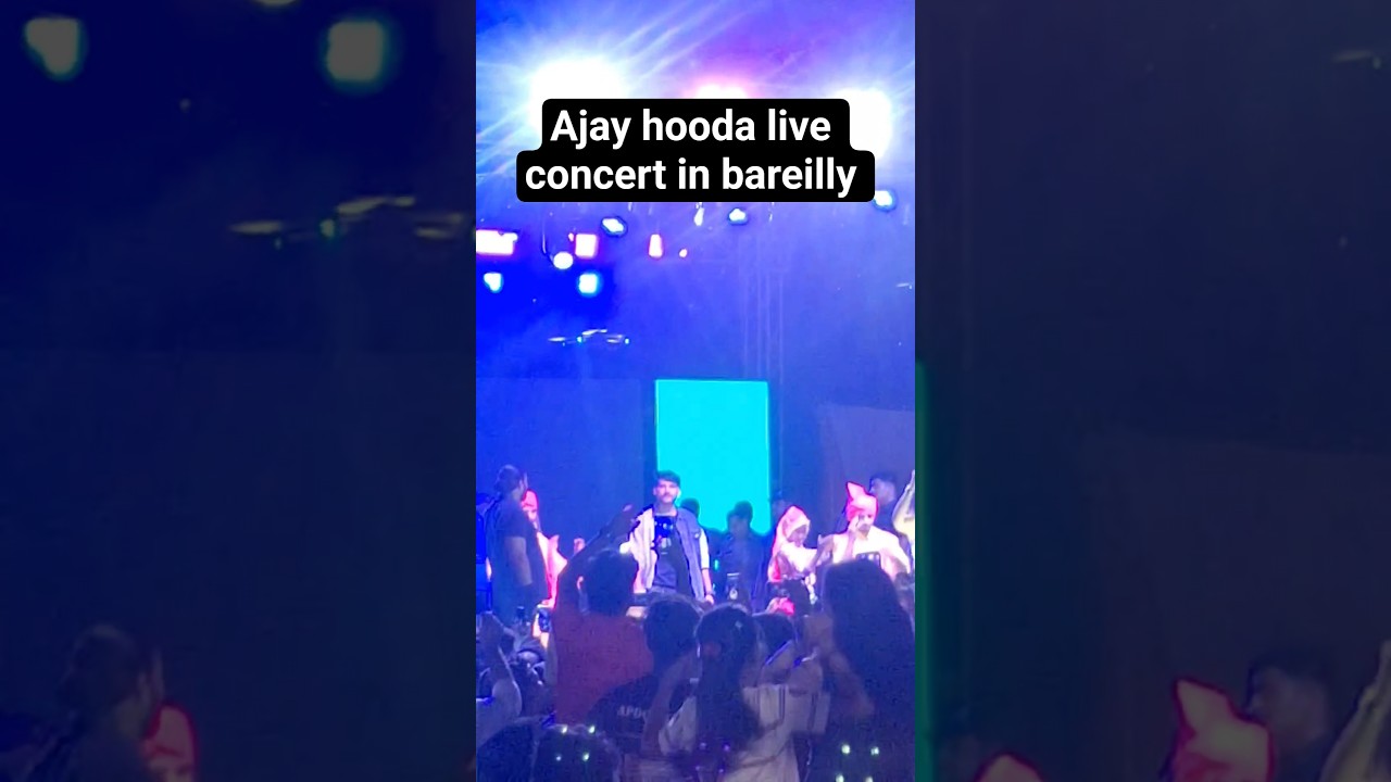 Ajay hooda live concert in bareilly 