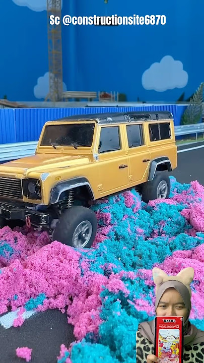 SAND TRAP ON THE ROAD 😱 #shorts #funny #dubbing @constructionsite6870
