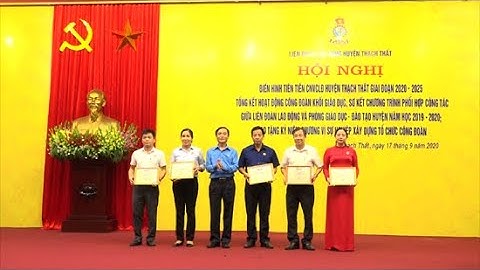 Hội nghị điển hình tiên tiến công nhân, viên chức, lao động huyện Thạch Thất giai đoạn 2020-2025