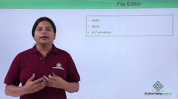 Linux - File editors