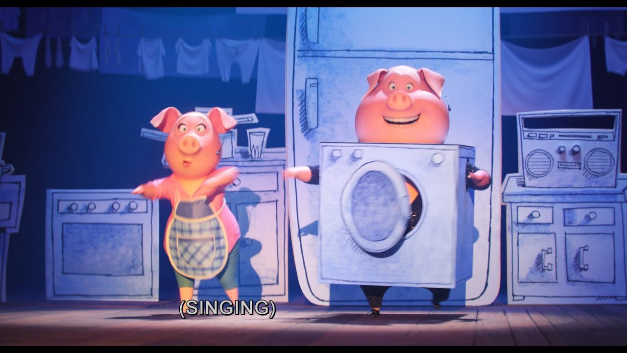 Performance by Rosita and Gunter Song “Shake It Off”  | Sing (2016)