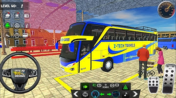 Indian Sleeper Bus Driving 3D | Indian Bus Simulator 3D | Bus Game Android Gameplay