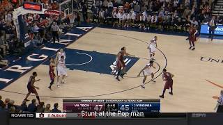 Virginia Defense- Pick and Pop